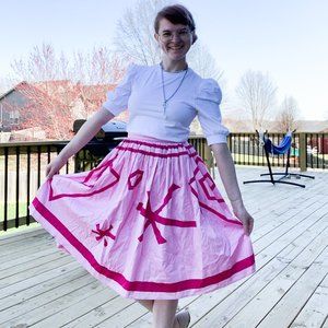 RARE Her Universe Mad Tea Party Skirt - Pockets!